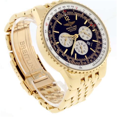 breitling oro 18k|Breitling Navitimer Yellow gold .